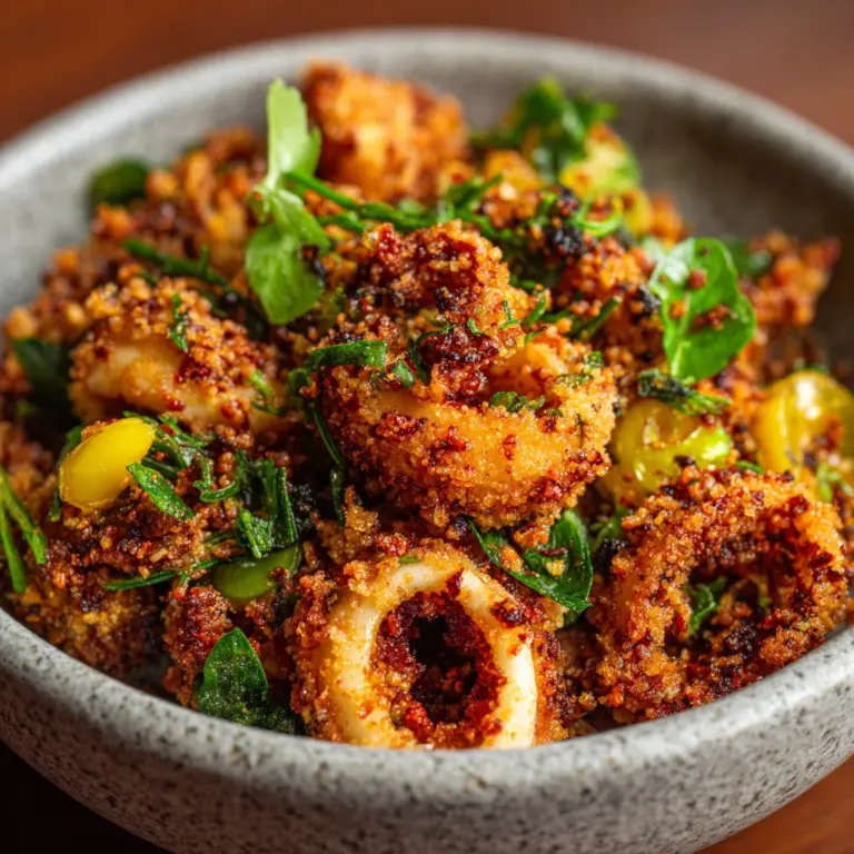 Hot Butter Calamari Recipe