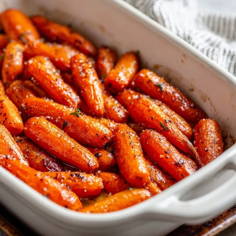 Roasted Brown Sugar Carrots Recipe