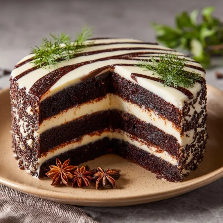 Zebra Cake Recipe