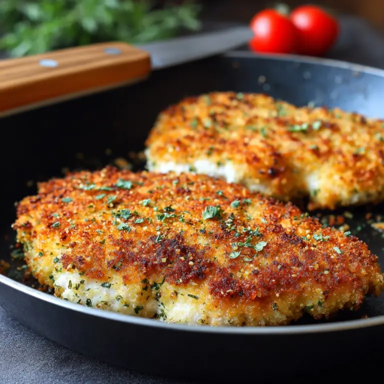 Golden Parmesan Crusted Chicken Recipe