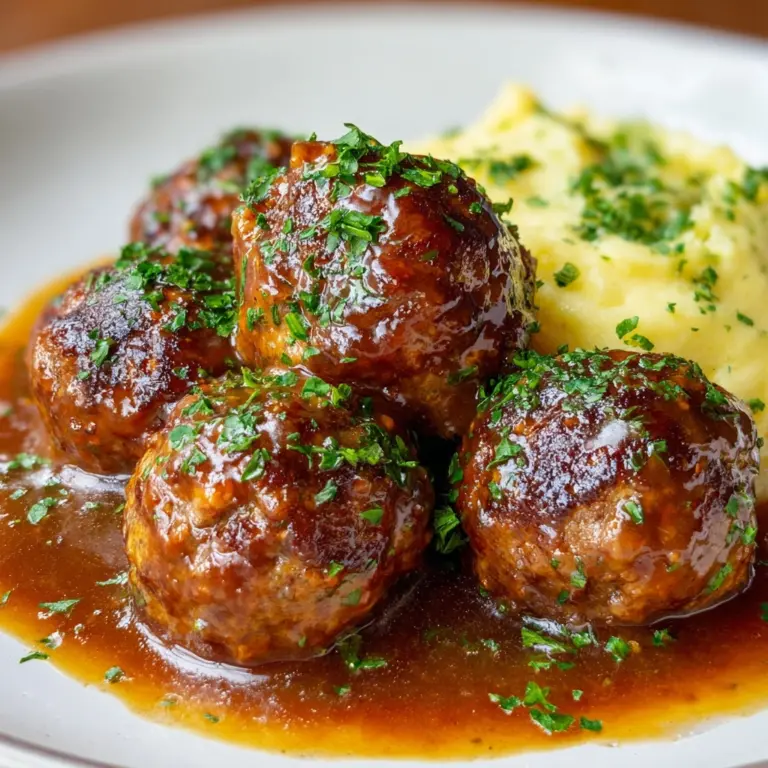 Gravy Lover’s Meatballs Recipe