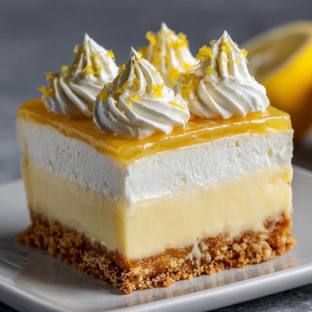 Lemon Cream Pie Bars Recipe