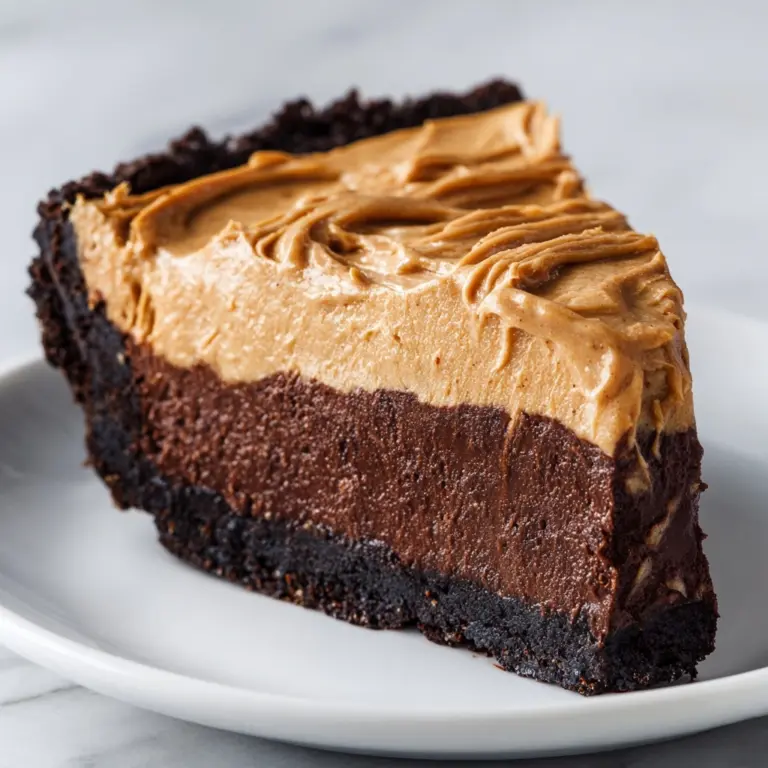 Chocolate Peanut Butter Pie Recipe