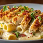 Creamy Crunchy Chicken Pasta Recipe