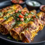 Baked Chicken Chimichangas Recipe