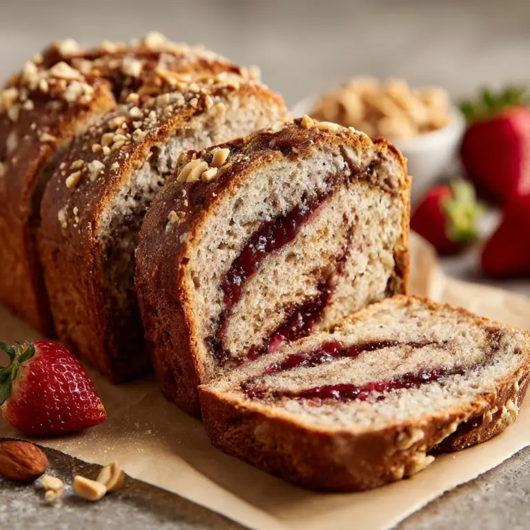 Peanut Butter Jelly Bread Recipe