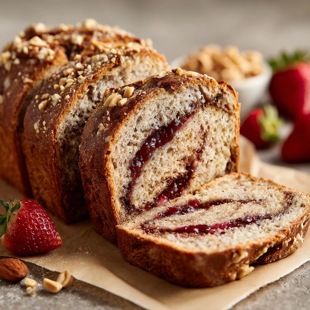 Peanut Butter Jelly Bread Recipe - Recipe Image