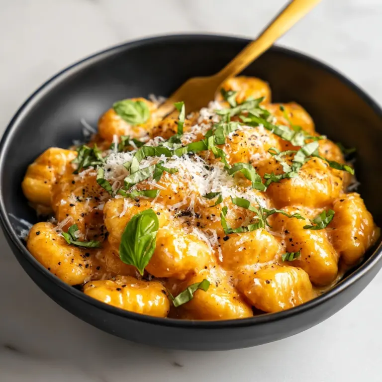 Creamy Chicken Gnocchi Recipe