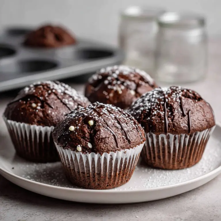 Double Chocolate Espresso Muffins Recipe