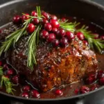 Cranberry Balsamic Roast Beef Recipe