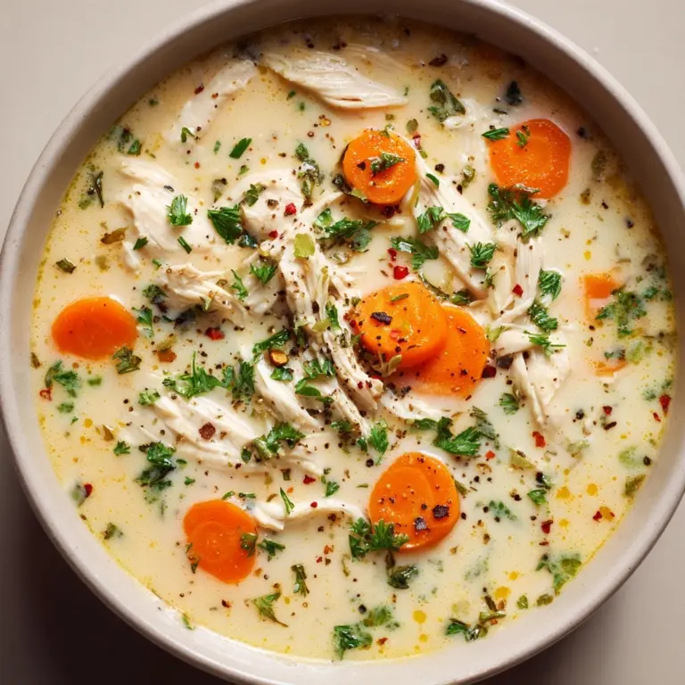 Crockpot Creamy Chicken and Potato Soup Recipe