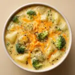 Creamy Broccoli Cheese Soup Recipe