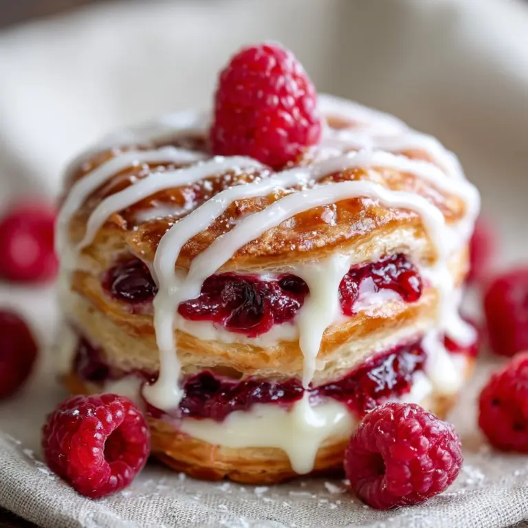 Raspberry Cinnamon Rolls Recipe