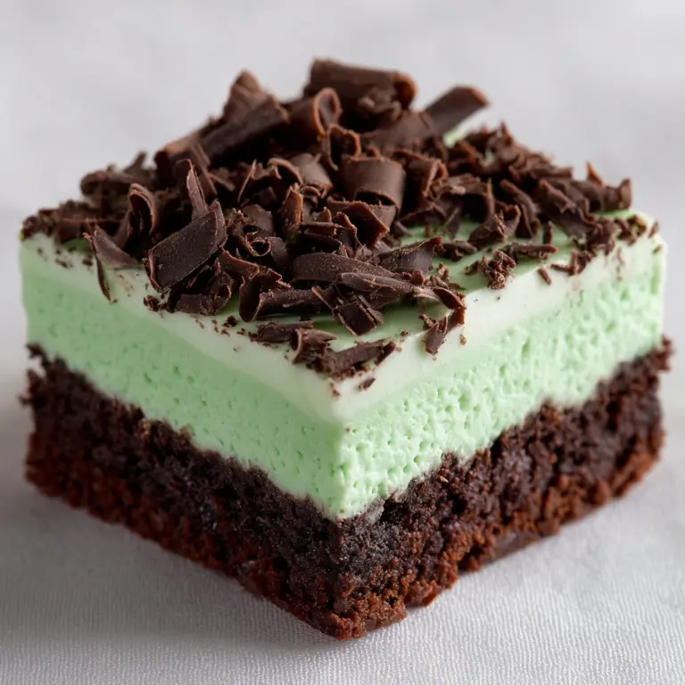 Easy Grasshopper Bars for St Recipe