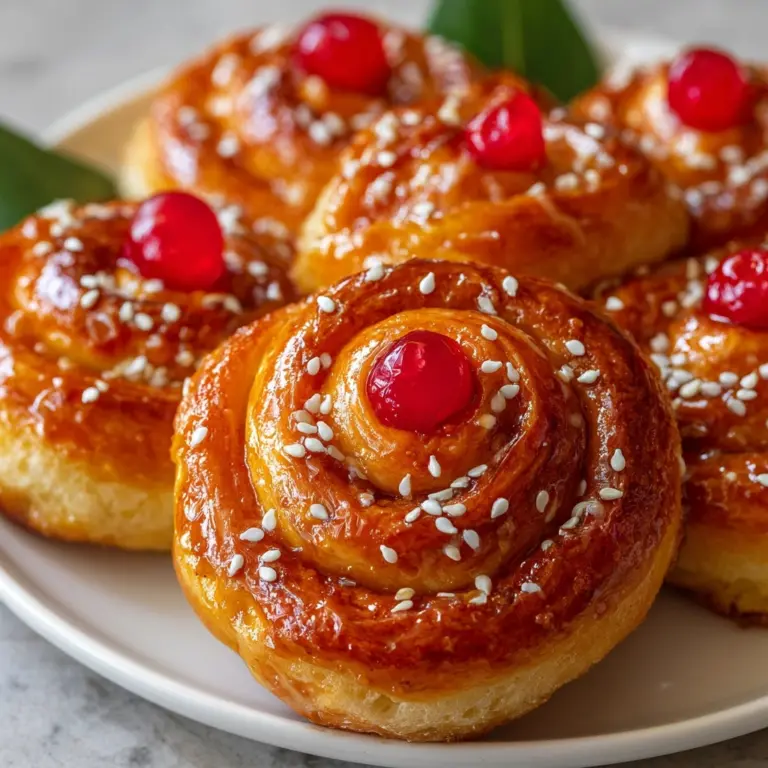 Cherry Cinnamon Rolls Recipe