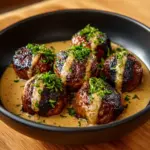 Korean BBQ Meatballs with Spicy Mayo Dip Recipe