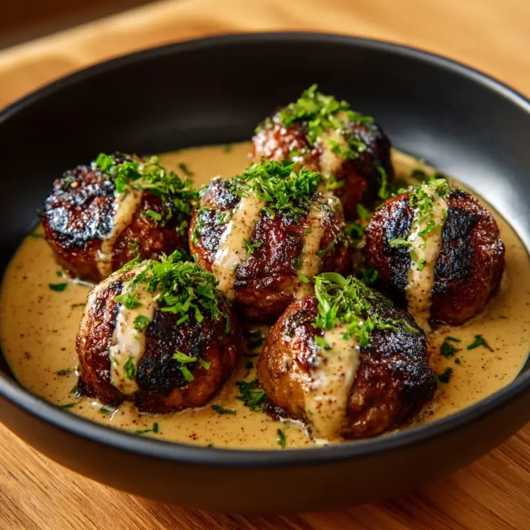 Korean BBQ Meatballs with Spicy Mayo Dip Recipe