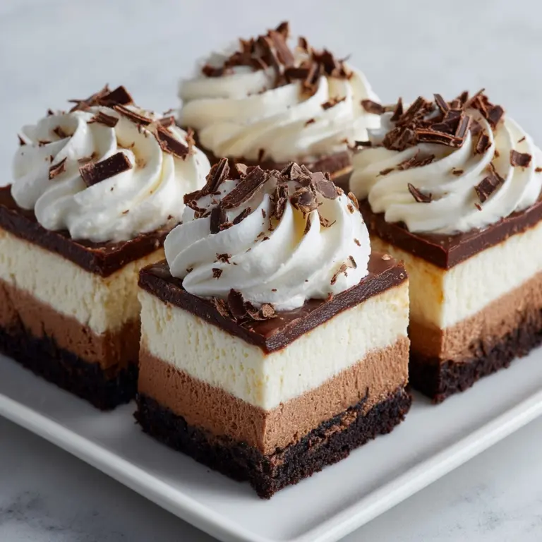 No-Bake Chocolate Mousse Bars Recipe