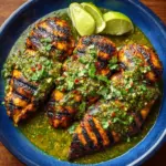 Grilled Salsa Verde Pepper Jack Chicken Recipe
