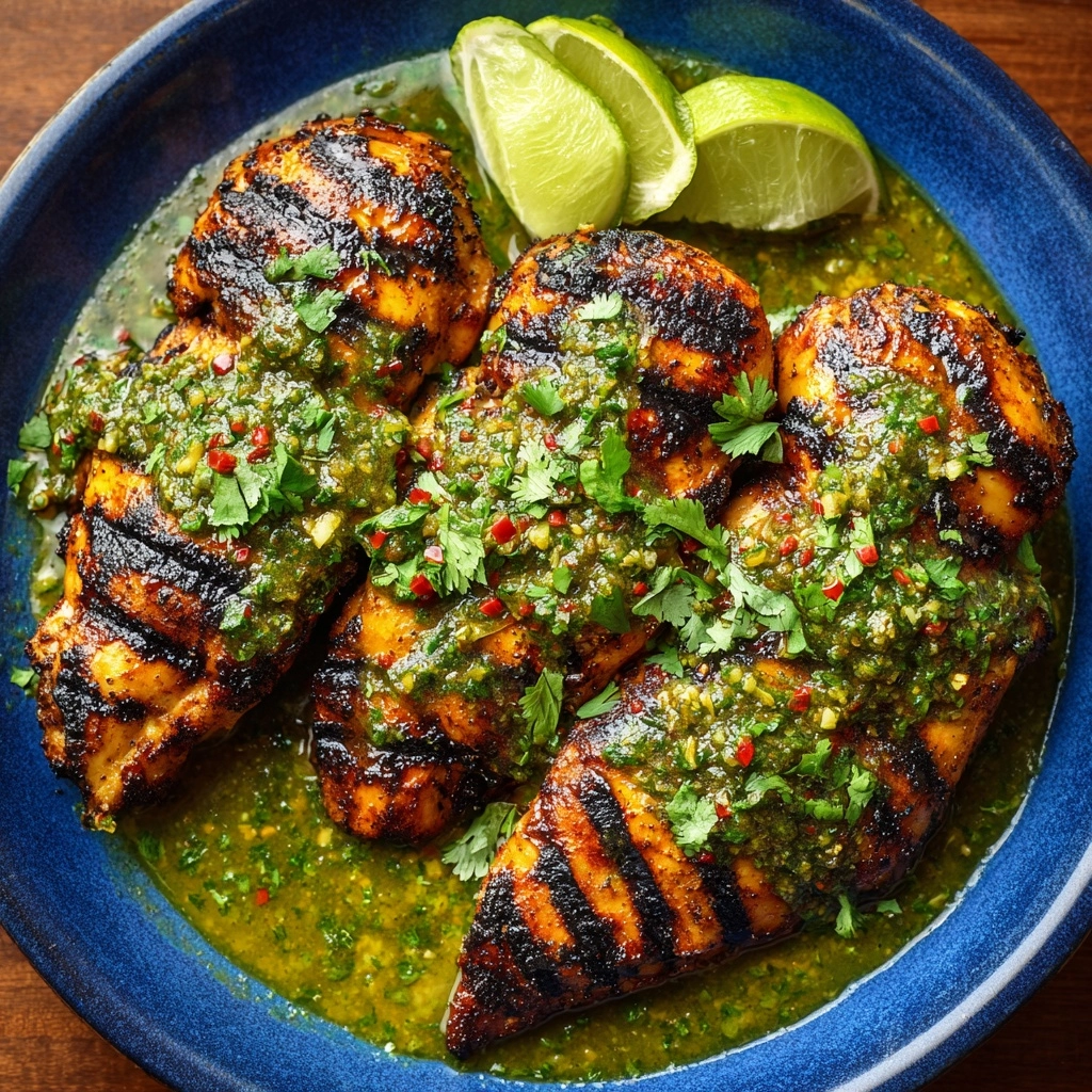 Grilled Salsa Verde Pepper Jack Chicken Recipe