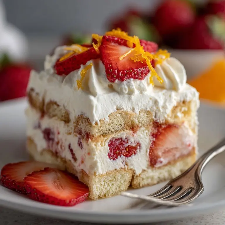 Strawberry Tiramisu Recipe