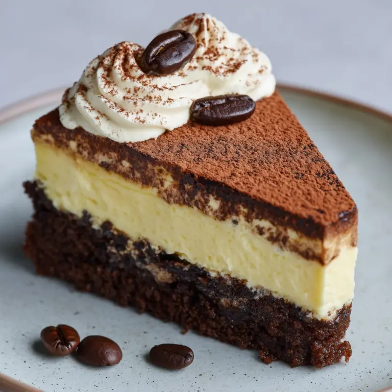 Coffee Brownie Cheesecake Recipe