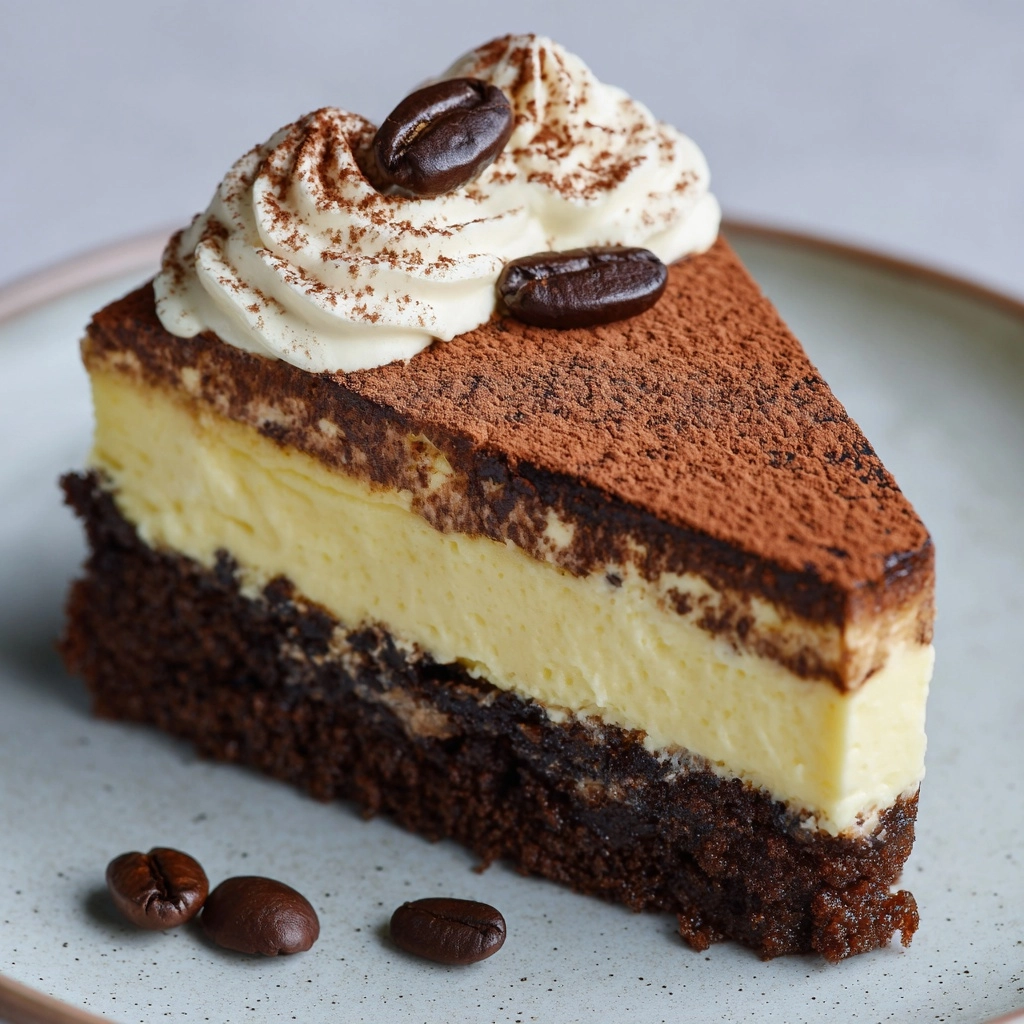 Coffee Brownie Cheesecake Recipe - Recipe Image