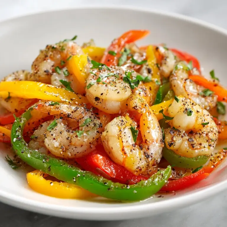 A Flavorful Family Favorite: Shrimp and Pepper Stir-Fry Recipe