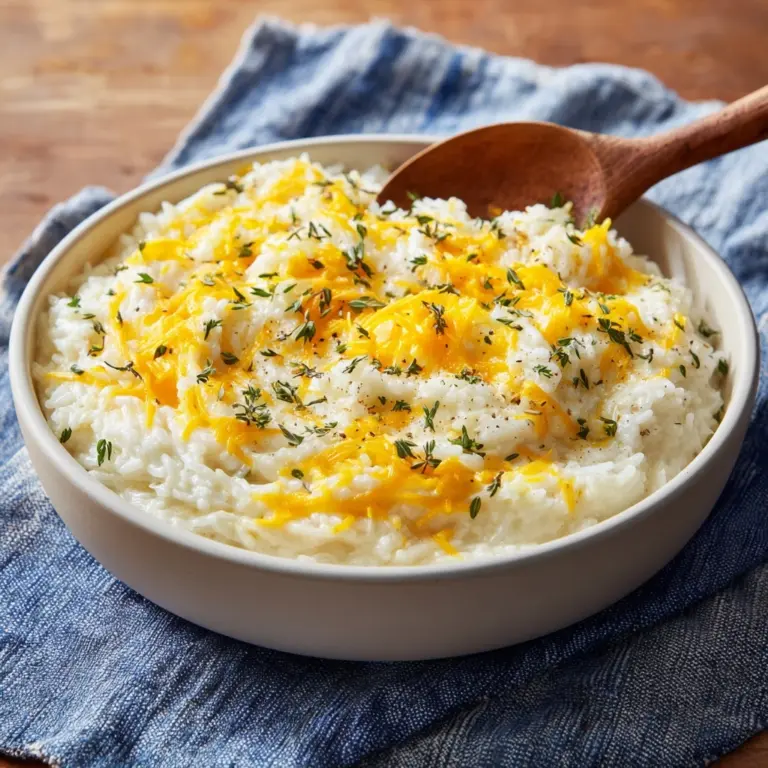 Cheesy Rice Recipe