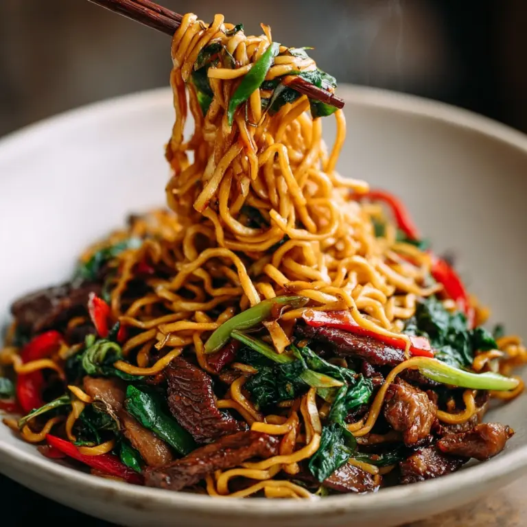 Easy Lo Mein Recipe