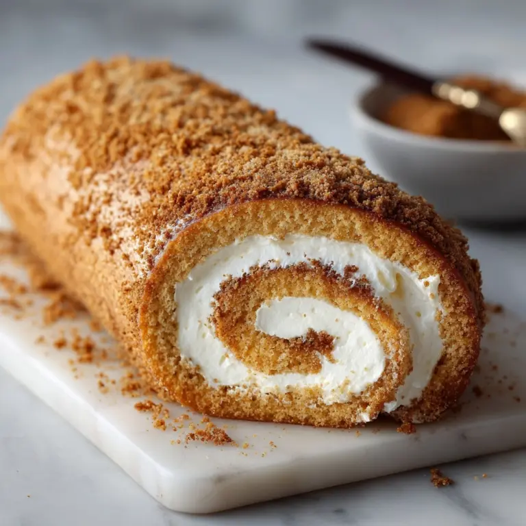 Pumpkin Roll with Cream Cheese Recipe