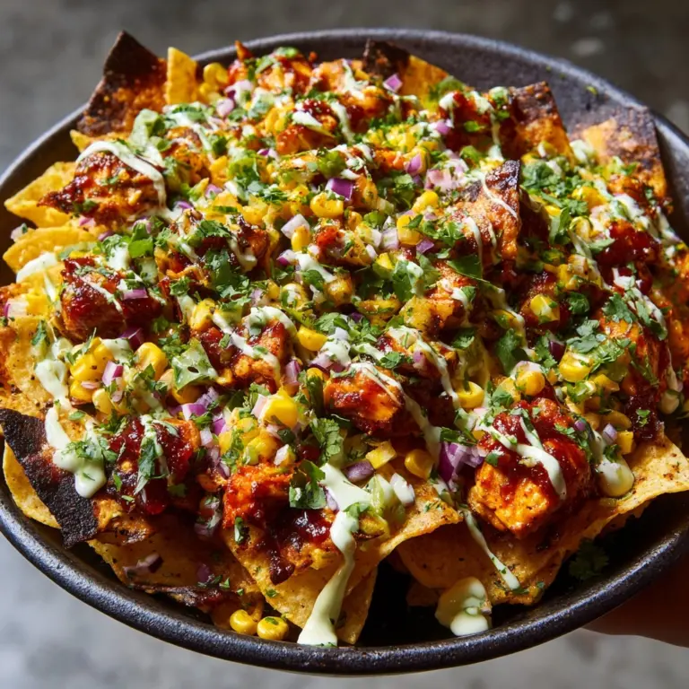 Chicken Al Pastor Loaded Fries Recipe