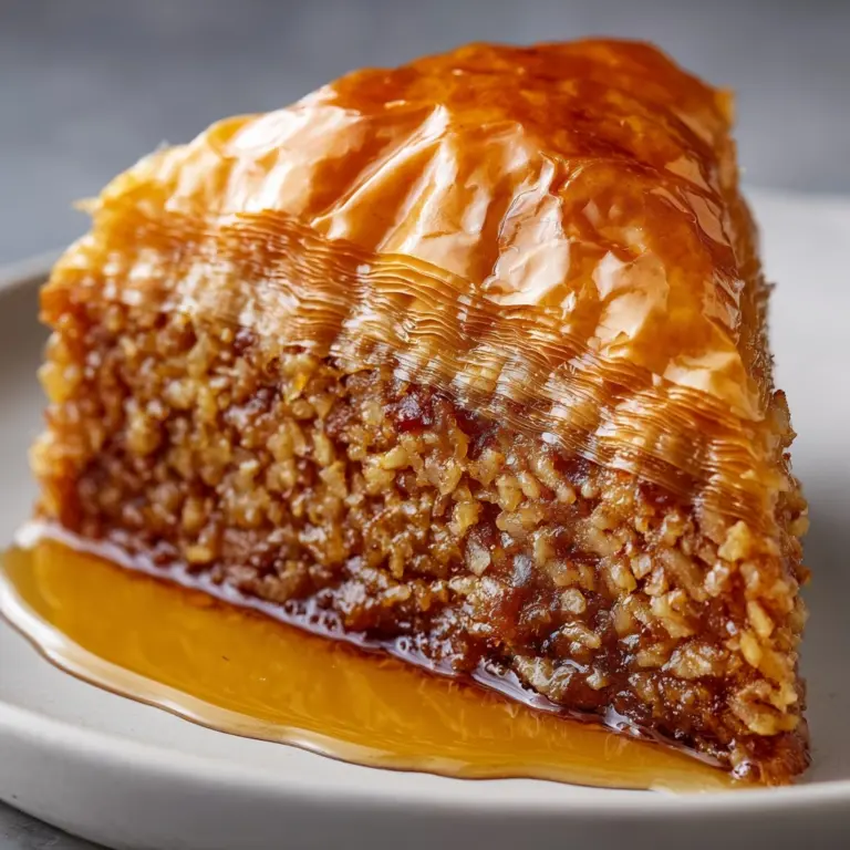 Old-Fashioned Baklava Recipe