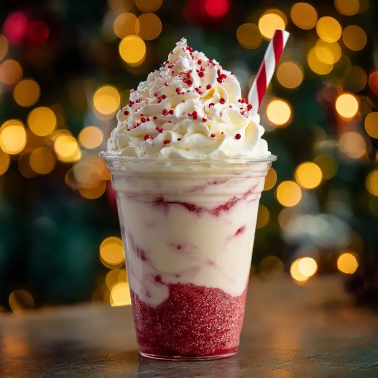 Santa Claus Frappuccino Recipe