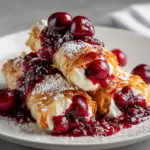 Cherry Cream Cheese Egg Rolls Recipe