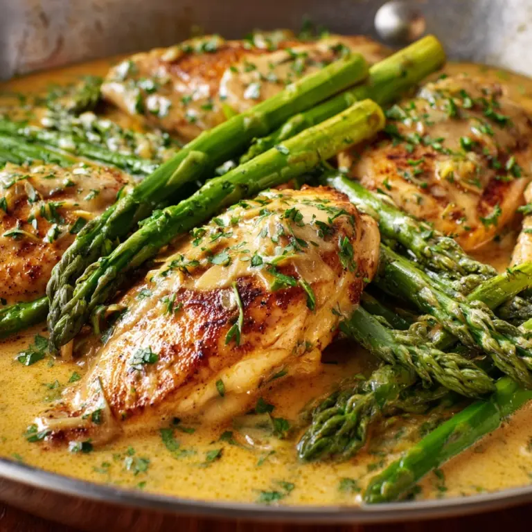 Chicken & Asparagus One Skillet Meal Recipe