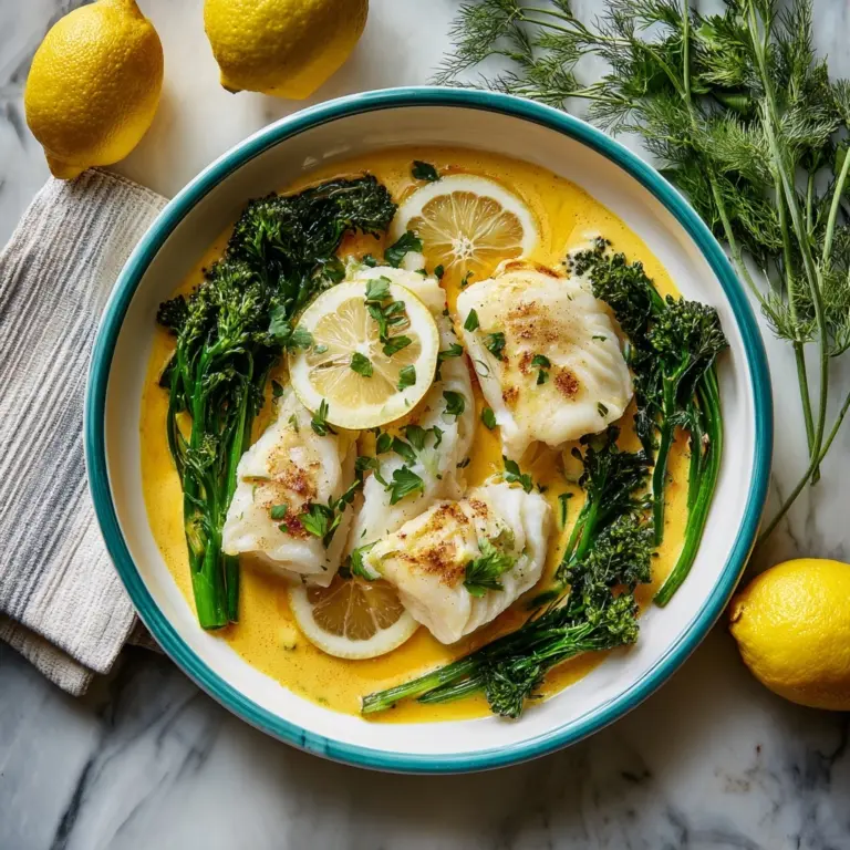 Baked Cod with Lemon Garlic Butter Recipe
