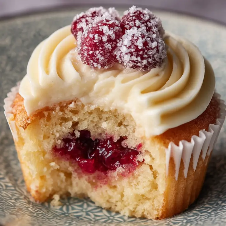 Cranberry Orange Cupcakes Recipe