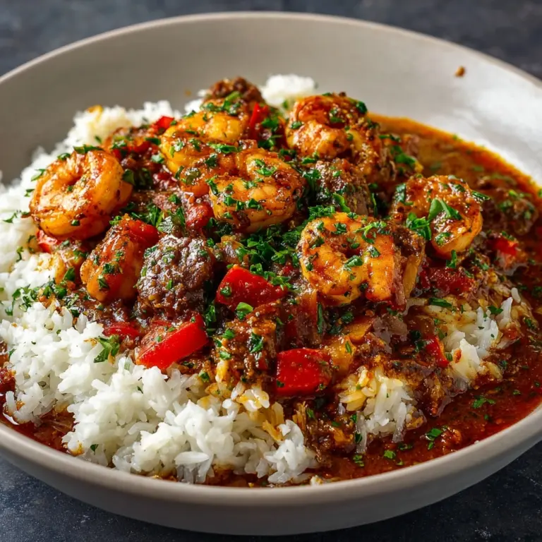 Creole Shrimp and Sausage Gumbo Recipe
