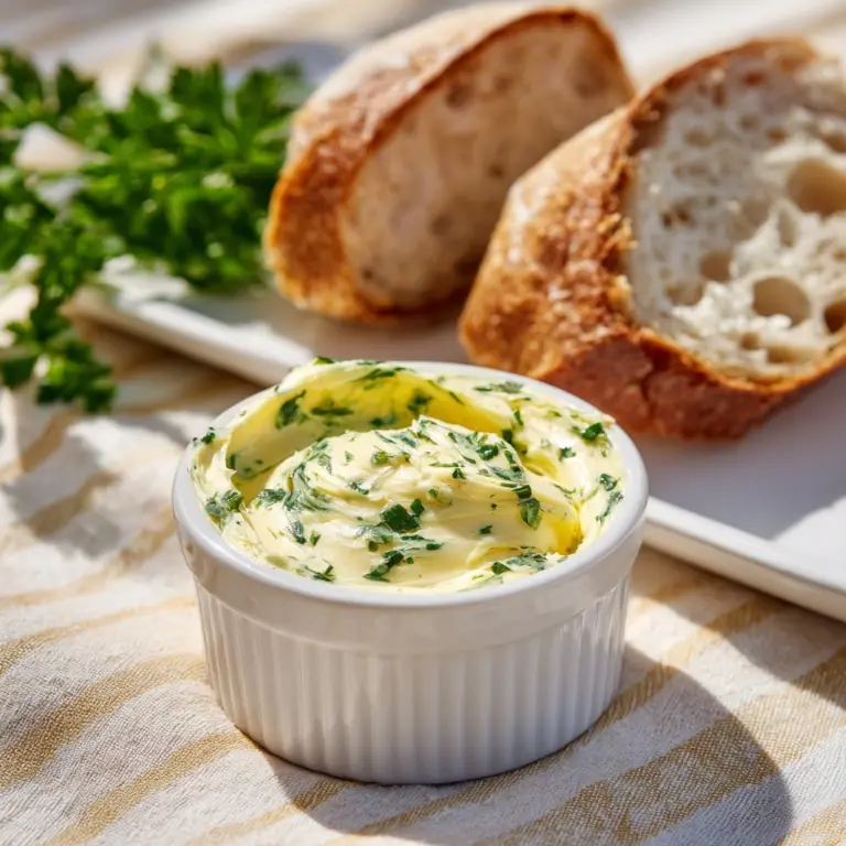 Easy Homemade Garlic Bread Spread Recipe