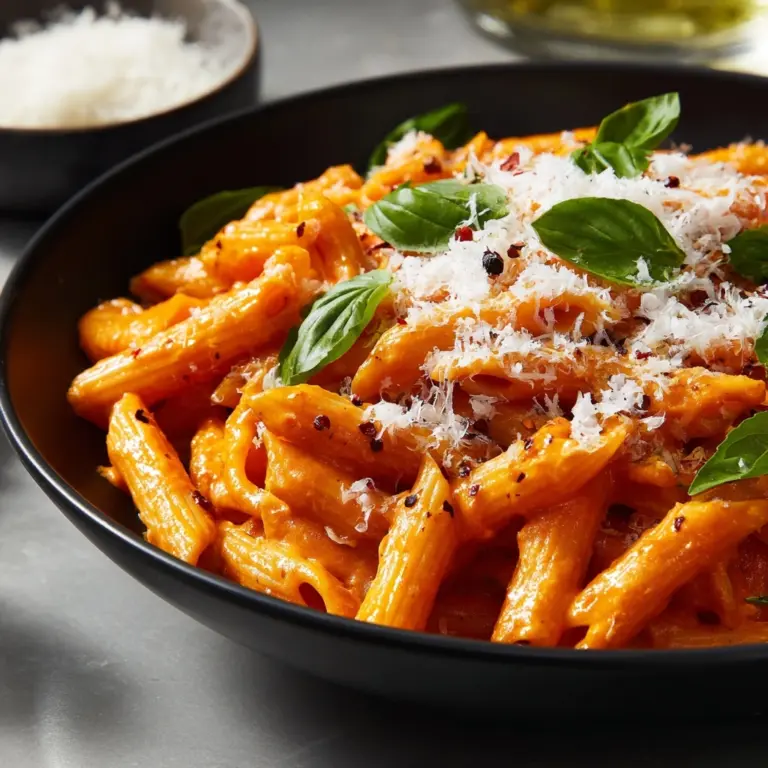 Creamy Tomato Garlic Pasta Recipe