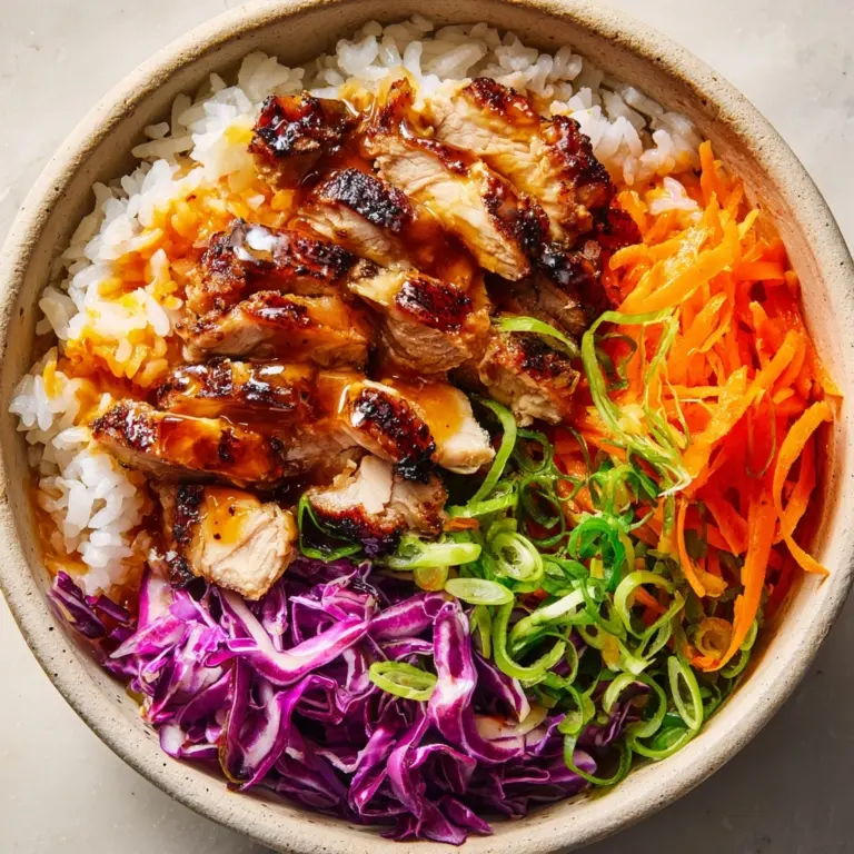 Hot Honey Chicken Bowl Recipe