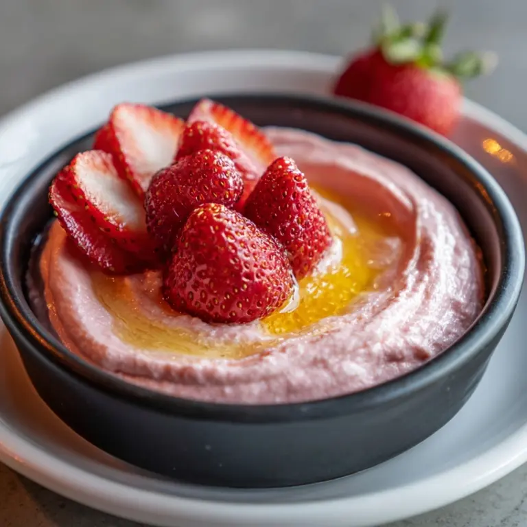 Strawberry Hummus Recipe