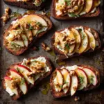 Brie, Apple, and Honey Crostini Recipe