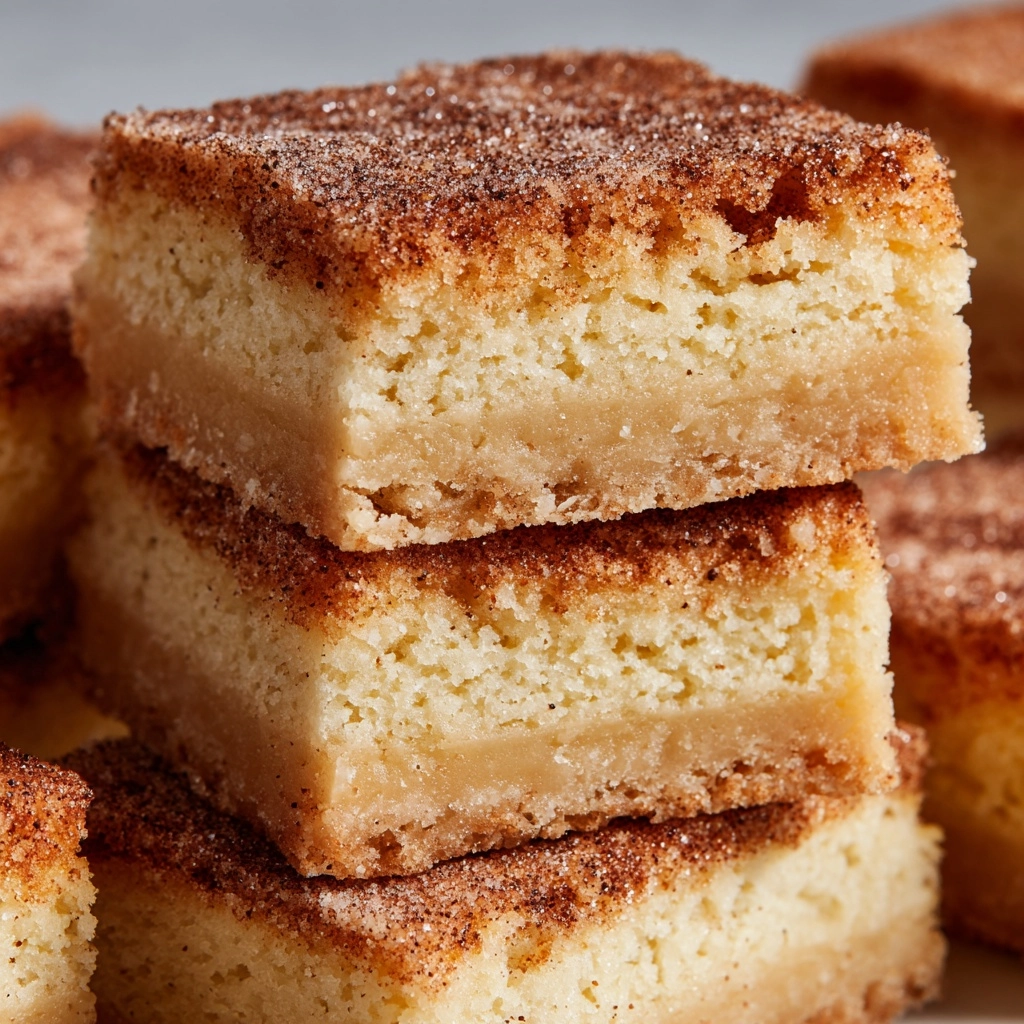 Chewy Snickerdoodle Cookie Bars Recipe