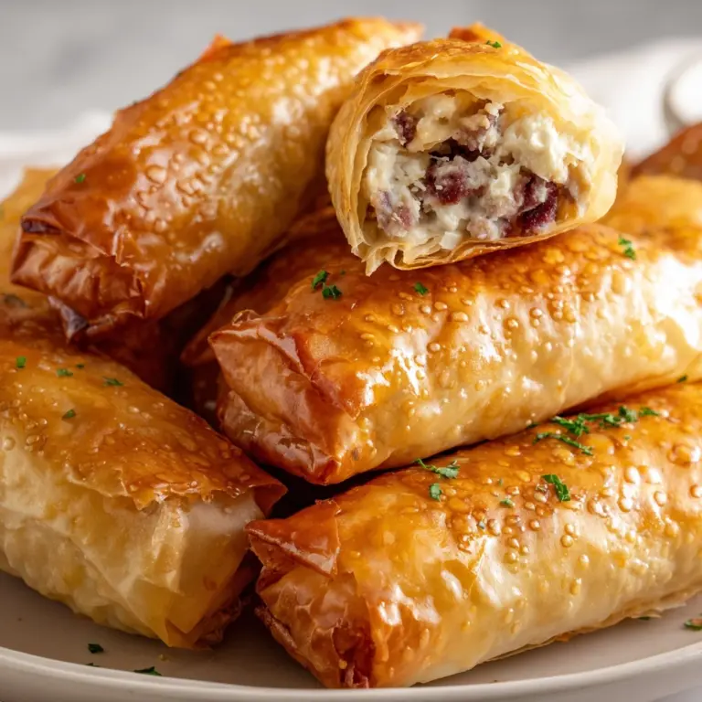 Baked Reuben Egg Rolls Recipe