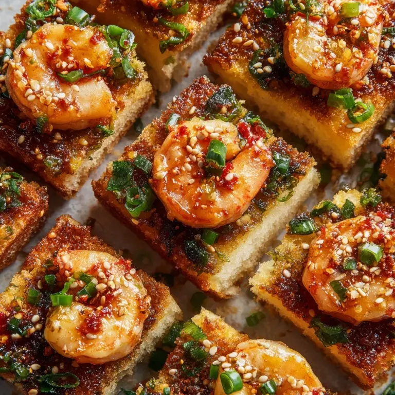 Korean Chinese Shrimp Toast Recipe