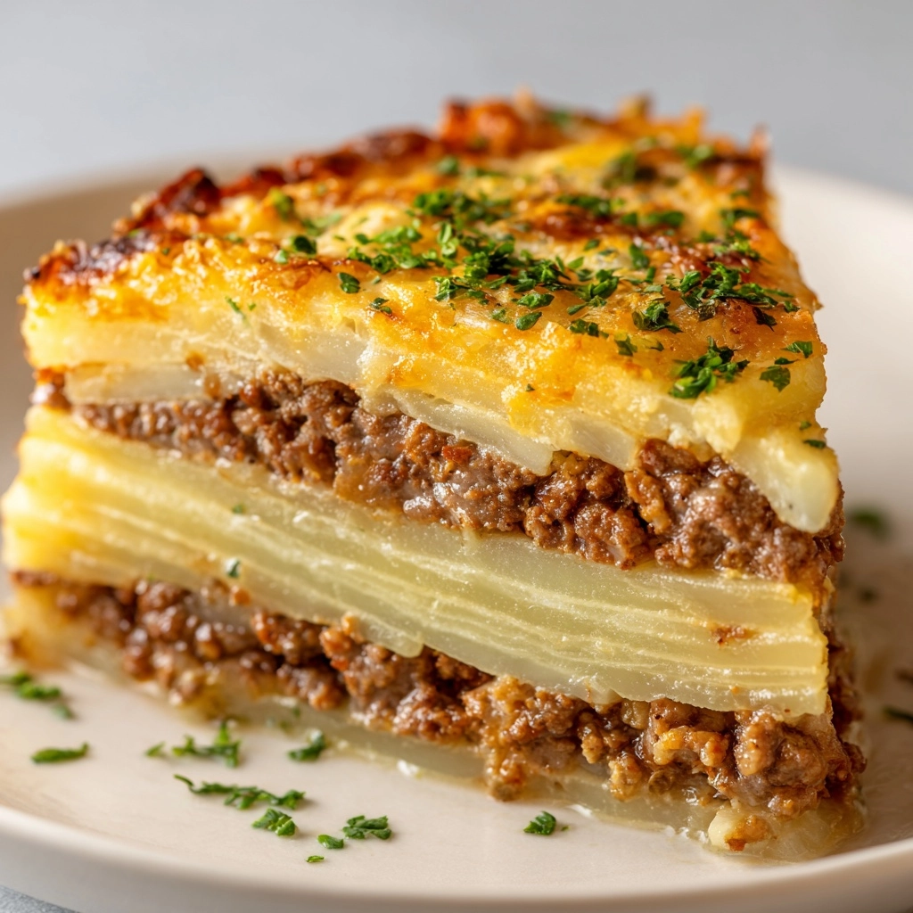 Loaded Potato and Meatloaf Casserole Recipe - Recipe Image