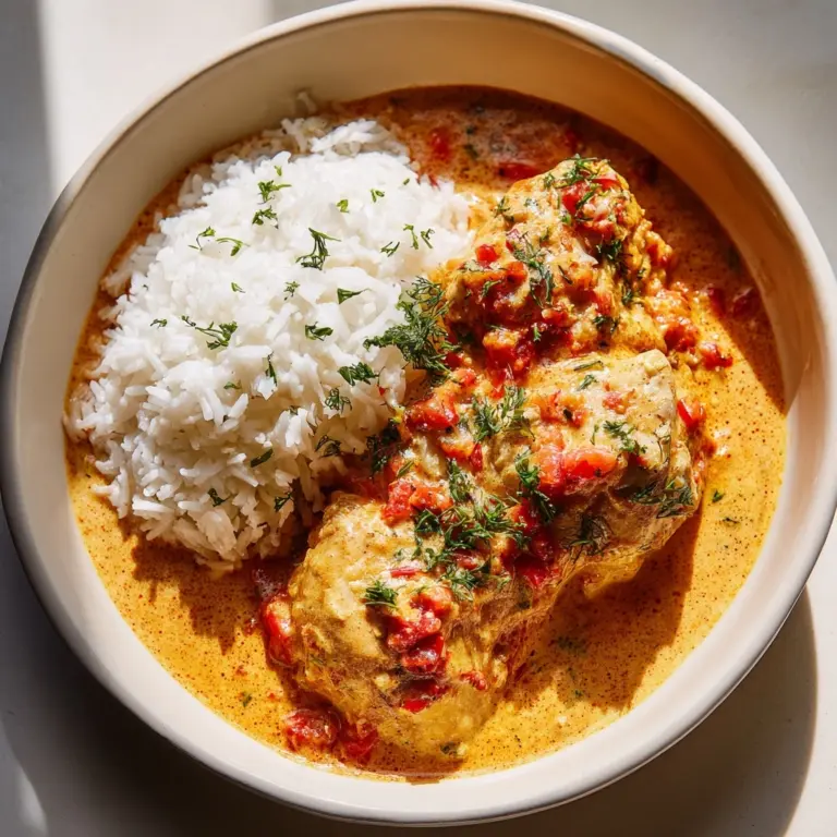 Creamy Smothered Chicken and Rice Recipe