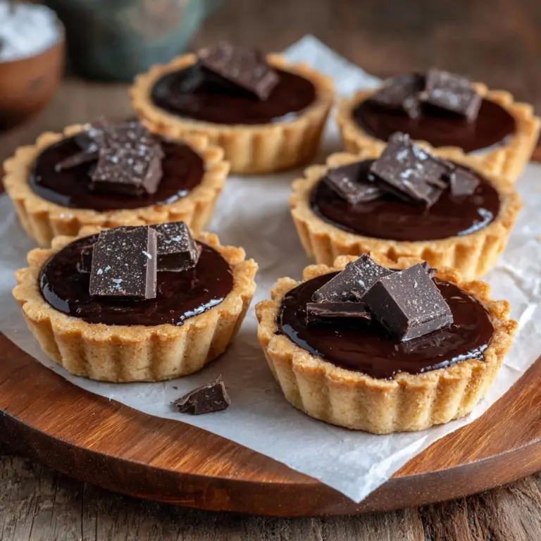 Irresistible Mini Chocolate Tarts Recipe